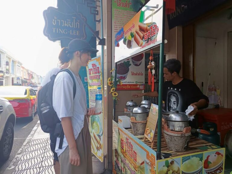 Phuket : History Temple Food Taste Market Old Town