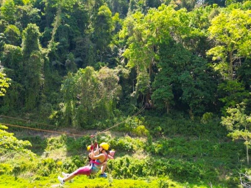 Phuket : White Water Rafting , ZipLine ,ATV and Money Temple - Key Points