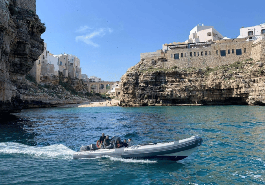 Polignano: Coastal Boat Tour From Bari to Polignano - Booking Information