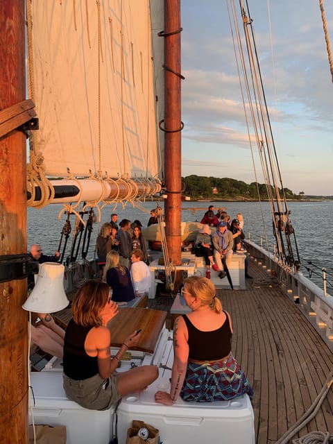 Portland, Maine: Sunset Windjammer Cruise Along the Coast - Key Points