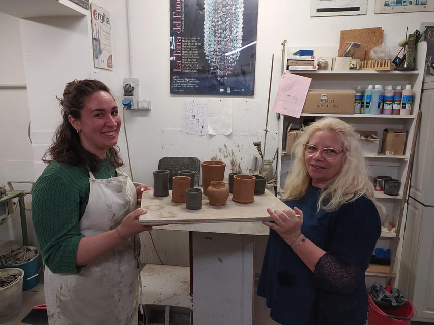 Pottery Wheel Workshop in Mugello, Tuscany.