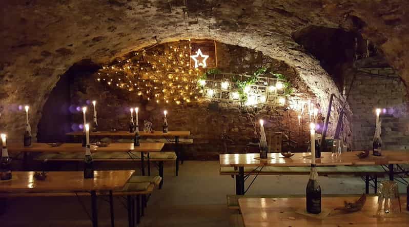 Pre-Christmas Wine Tasting in the Historic Vaulted Cellar - Key Points