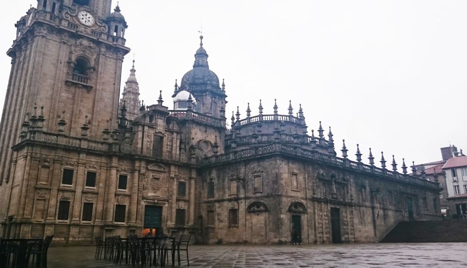 Premium Porto Santiago Compostela Tour Lunch & Wine Tasting - Key Points