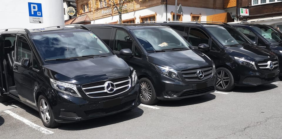 Privat Airport Transfer to Lucerne - New Mercedes V Class - Good To Know