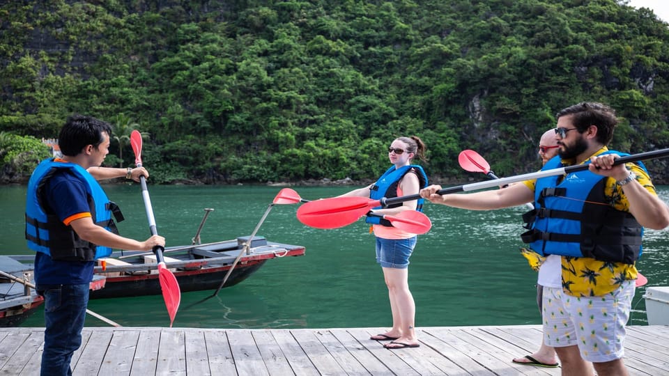 Private Bai Tu Long Day Cruise With Kayak - Key Points