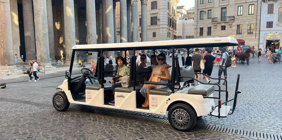 Private Golf Cart Tour: Discover Romes Best Highlights - Key Points