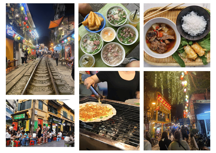 Private: Hanoi Street Food Tour With Train Street Experience - Key Points