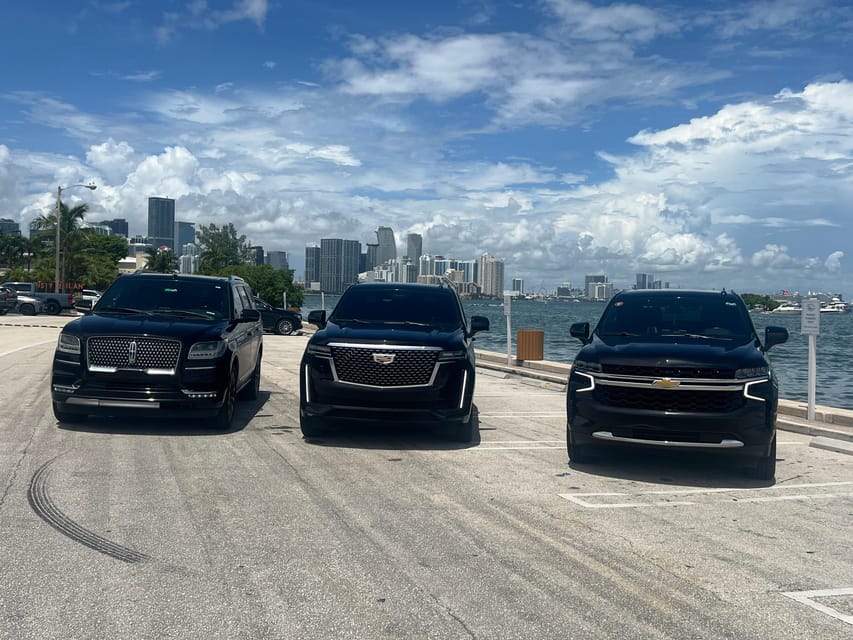 Private - Luxury Suv'S Tour Throughout the City of Miami - Key Points