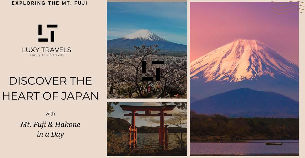 Private Mt. Fuji & Hakone Sightseeing Day Trip From Tokyo - Overview of the Tour