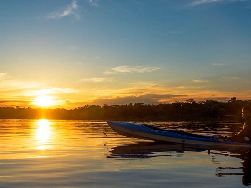 Puerto Maldonado: Sunset Boat Ride in the National Reserve - Key Points