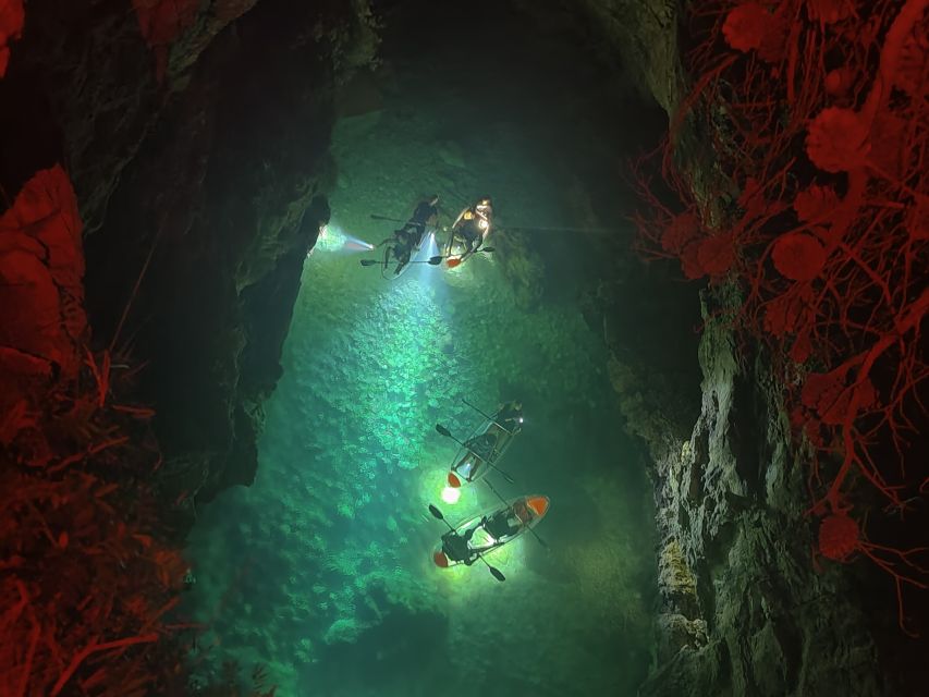 Pula: Istria Sea Canyon Illuminated Kayak Tour by Night - Good To Know