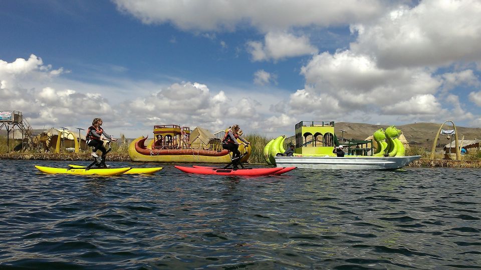 Puno: Water Bike to Uros Island at Lake Titicaca - Key Points