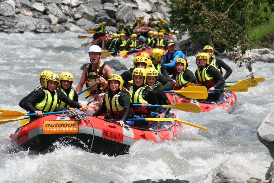 Rafting in Interlaken With Return Transfer From Lucerne - Good To Know