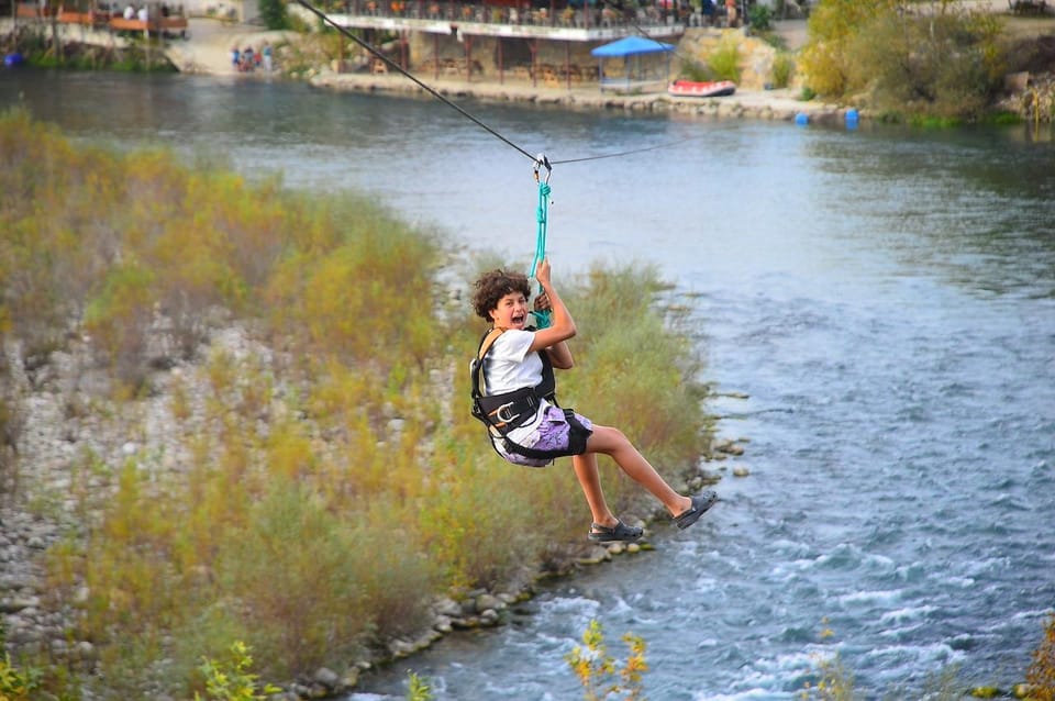 Rafting & Quad or Buggy Safari & Ziplining In Köprülü Canyon - Key Points