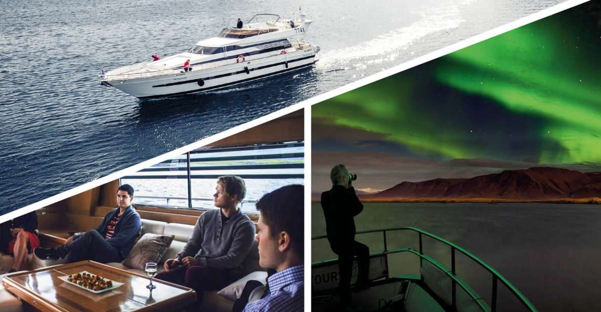 Reykjavik: Northern Lights Motor Yacht Cruise - Key Points