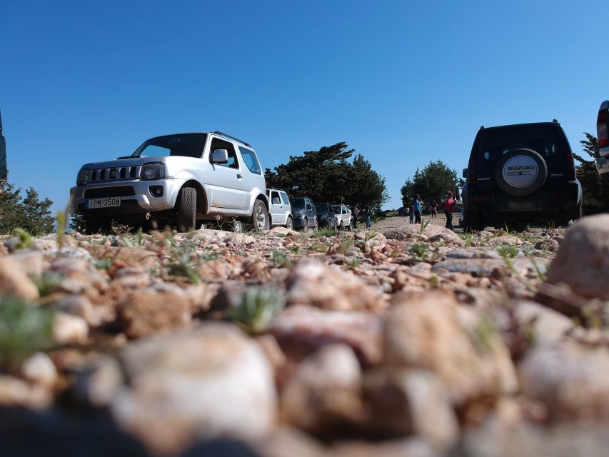 Rhodes: 4x4 Self-Drive Jeep Tour With Pickup in the North - Key Points