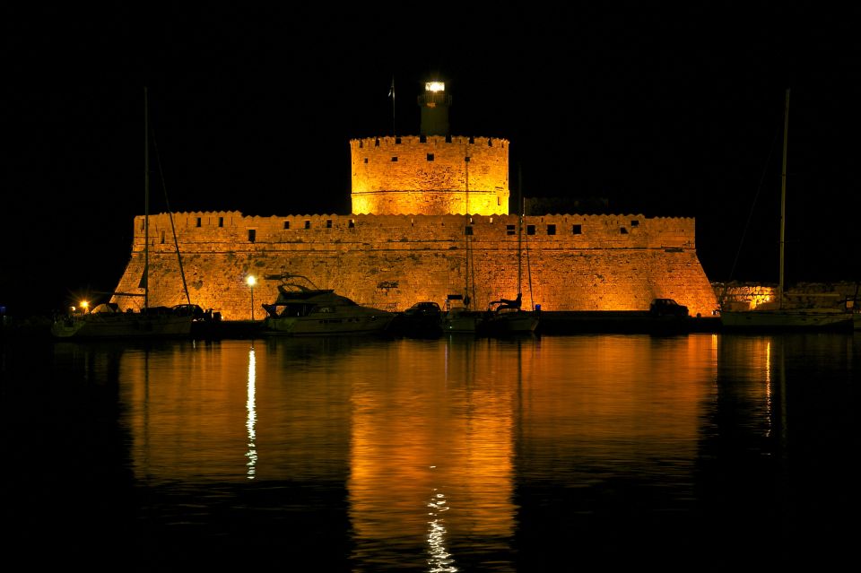 Rhodes By Night - Key Points