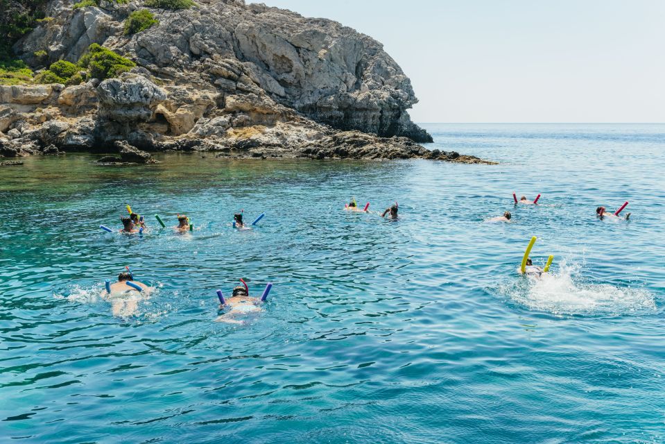 Rhodes: Sun and Sea 3-Hour All-Inclusive Swimming Cruise - Key Points