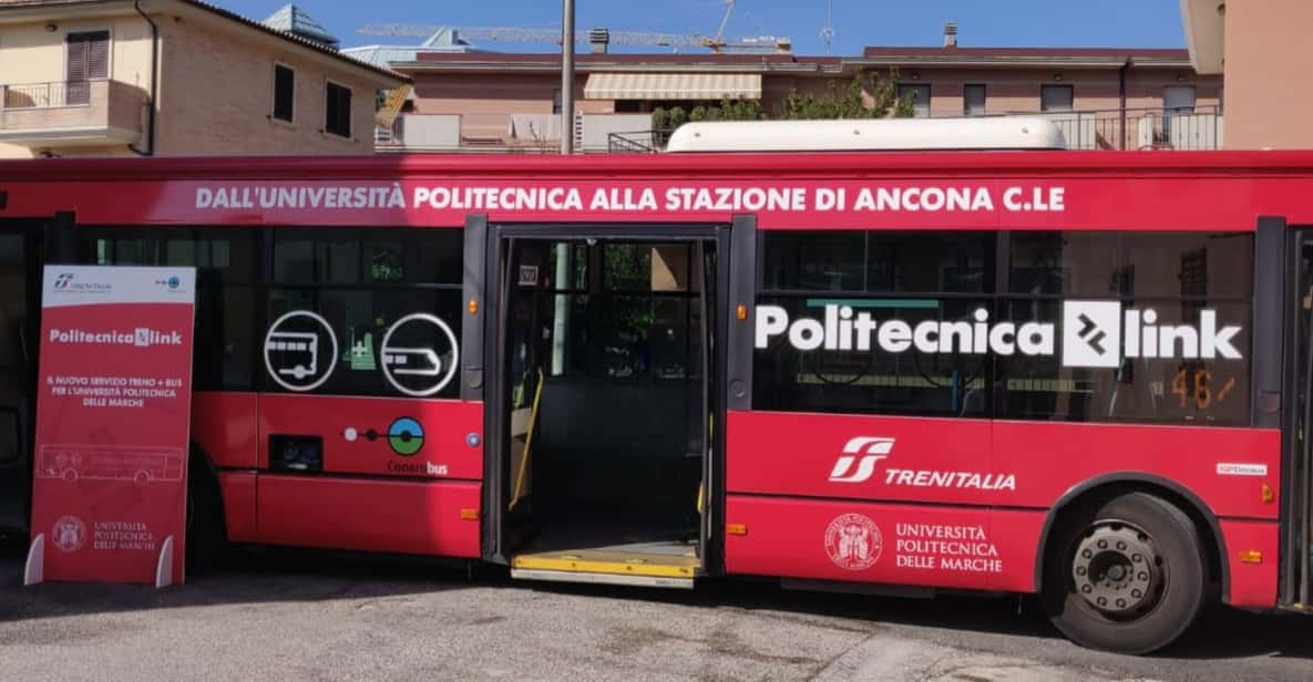 Rimini: Visit Marche Polytechnic University With Train + Bus - Ticket Information