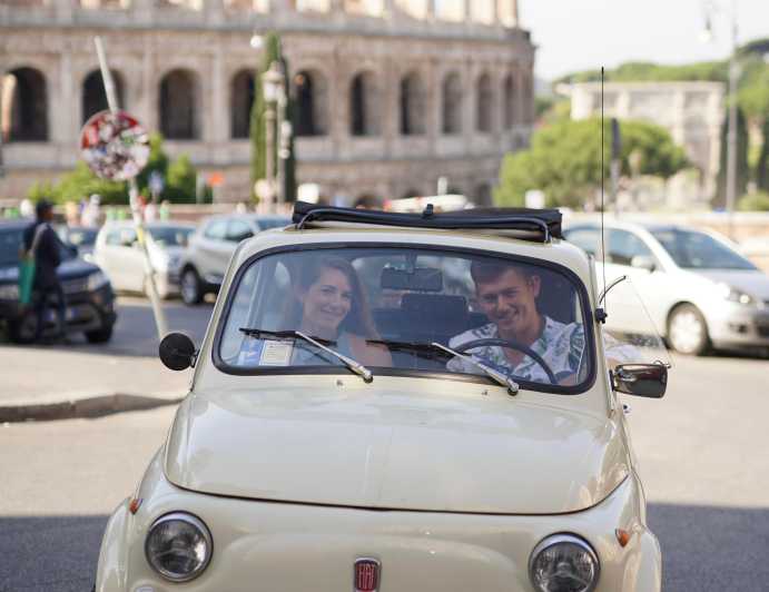 Roman Elegance: Private Fiat 500 Vintage Car Adventure - Key Points