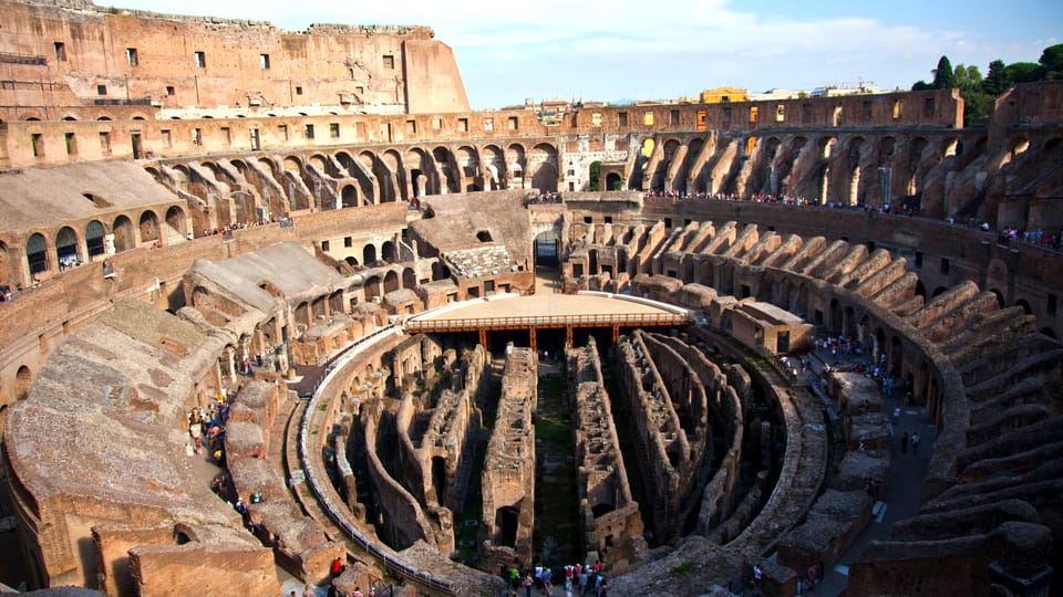 Rome: Colosseum With Arena Floor, Palatine Hill & Forum Tour - Key Points