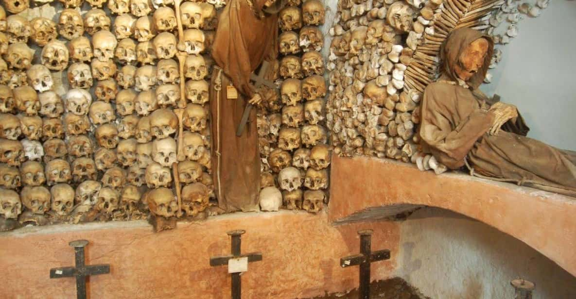 Rome: Crypts, Catacombs and Skeletons Underground Tour - Key Points