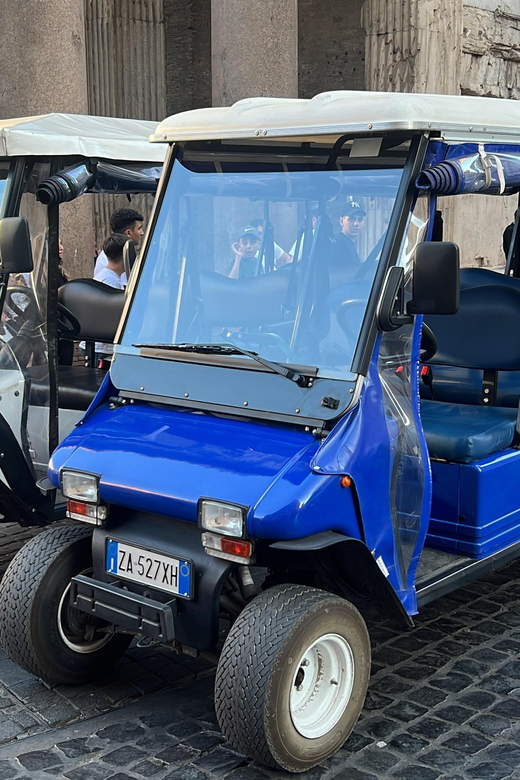 Rome: Golf Cart Tour - Key Points