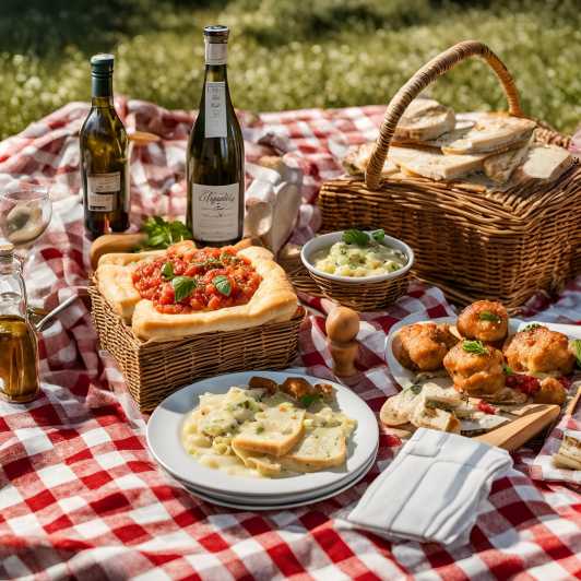 Rome: Gourmet Picnic in a Garden Terrace With City Views