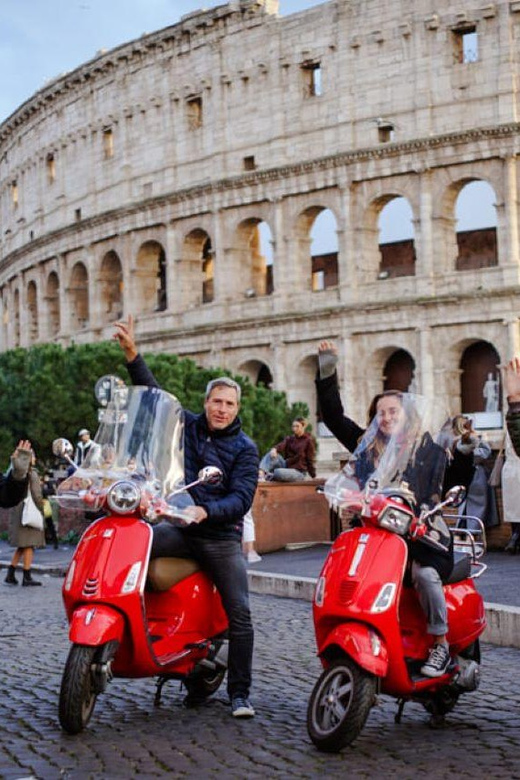 Rome on Wheels: Vespa Adventure With Pick up and Drop off - Key Points