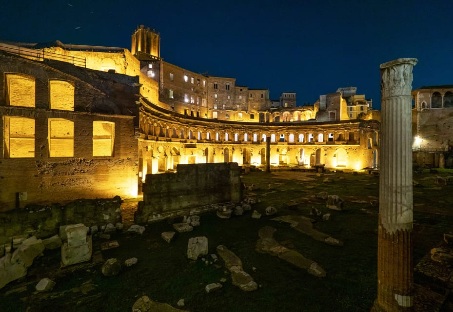 Rome: Roman Forum, Palatine Hill and Evening Light Show - Key Points