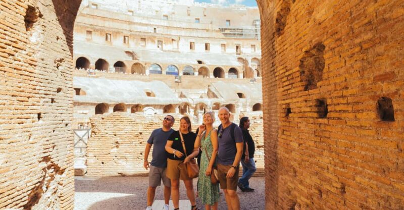 Rome Semi-Private Early Morning Colosseum Express With Arena - Key Points