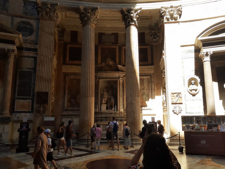 Rome: Skip-the-Line Pantheon Ticket and Audio App - Key Points