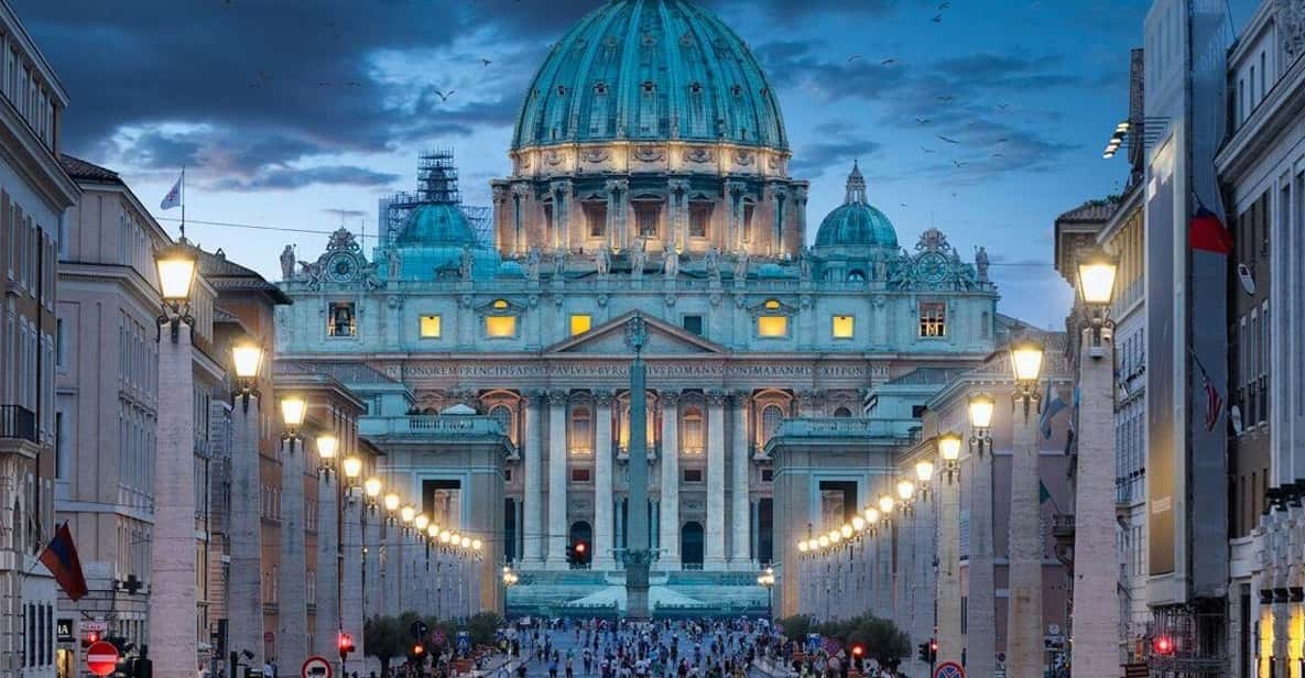 Rome: St. Peters Basilica and Dome Audio Guide Tour - Key Points