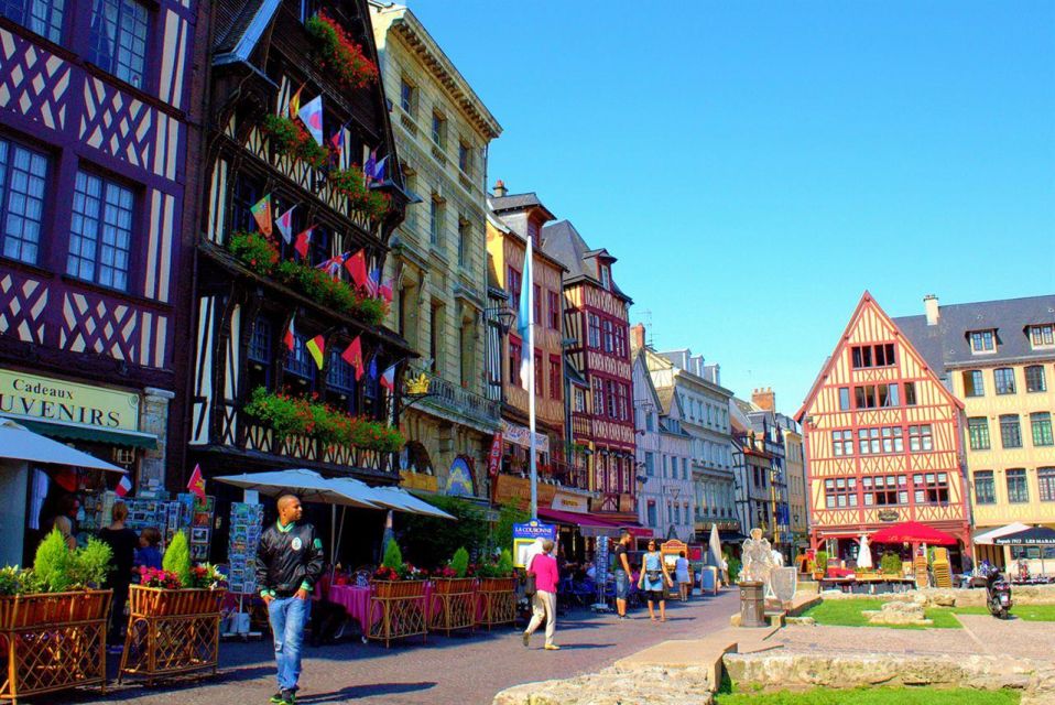 Rouen, Honfleur, Deauville: Private Round Tour From Paris - Key Points