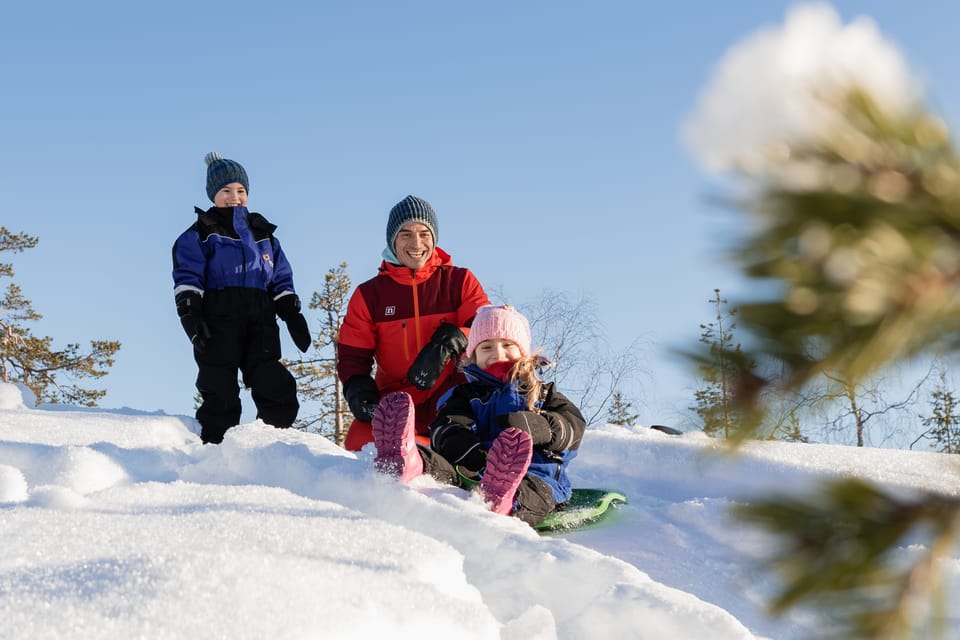 Rovaniemi: Family Snowmobile Trip With Guide and Picnic - Key Points