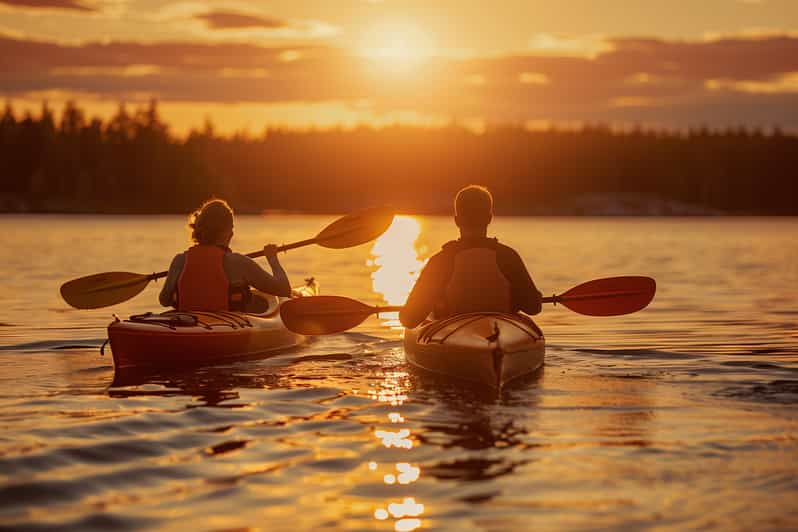 Rovaniemi: Midnight Sun Canoeing Tour & Barbeque - Key Points