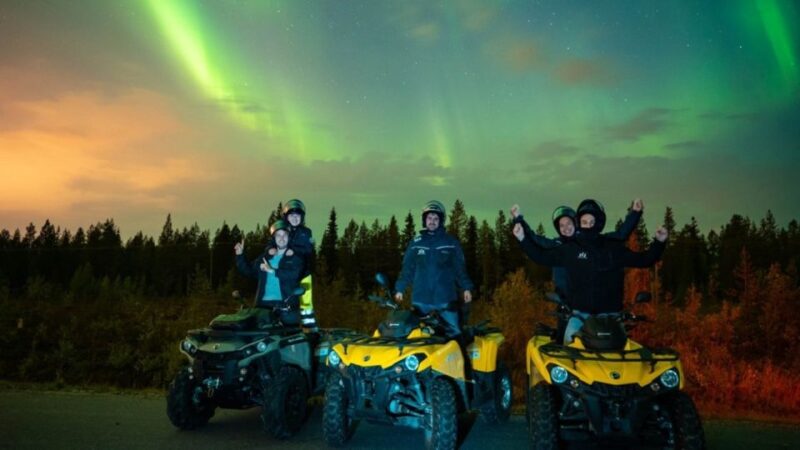 Rovaniemi: Northern Lights Quad Bike Tour - Key Points