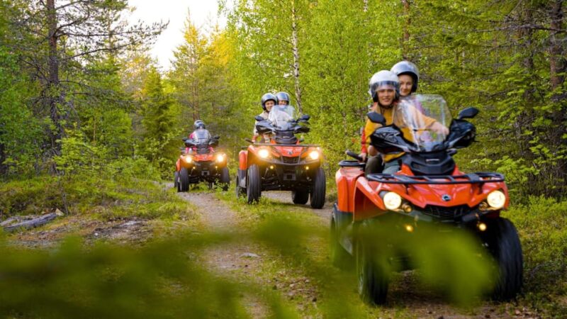 Rovaniemi: Quad Bike Wilderness Safari - Key Points