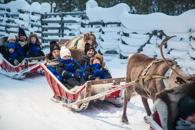 Rovaniemi: Santa Claus Village Tour, Reindeer Ride and Lunch - Key Points