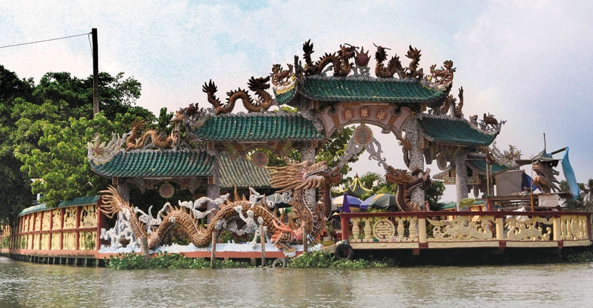 Saigon River Tour to Dragon Floating Temple by Speed Boat - Key Points