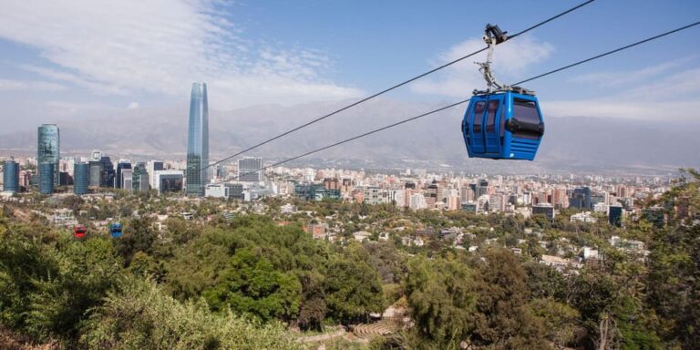 Santiago: Cable Car Admission Ticket