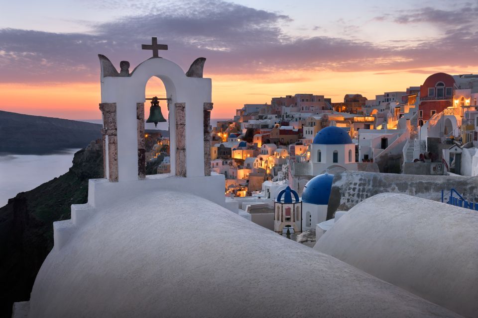 Santorini 2-Day Combo: Volcano Boat Cruise & Island Bus Tour - Key Points