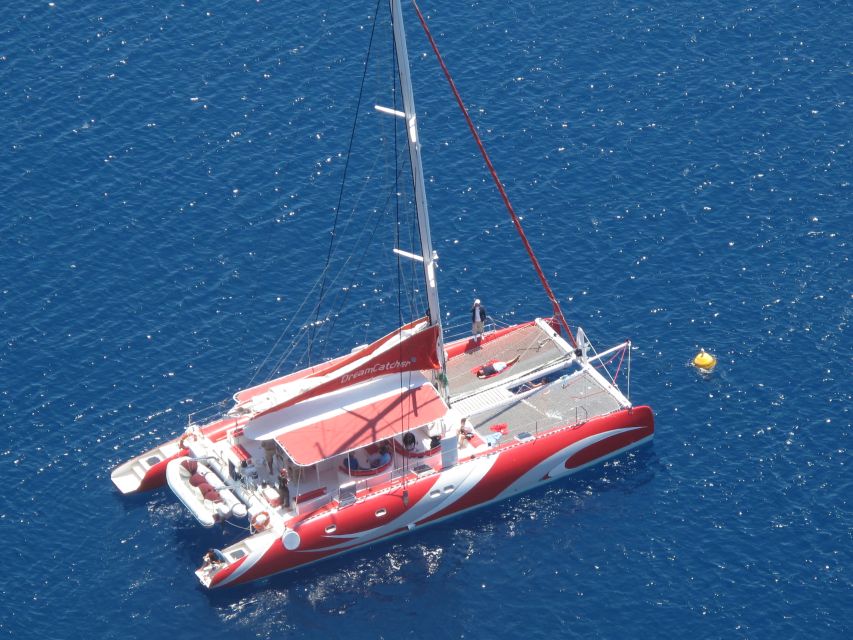 Santorini: Dream Catcher 5-hour Sailing Trip in the Caldera - Key Points