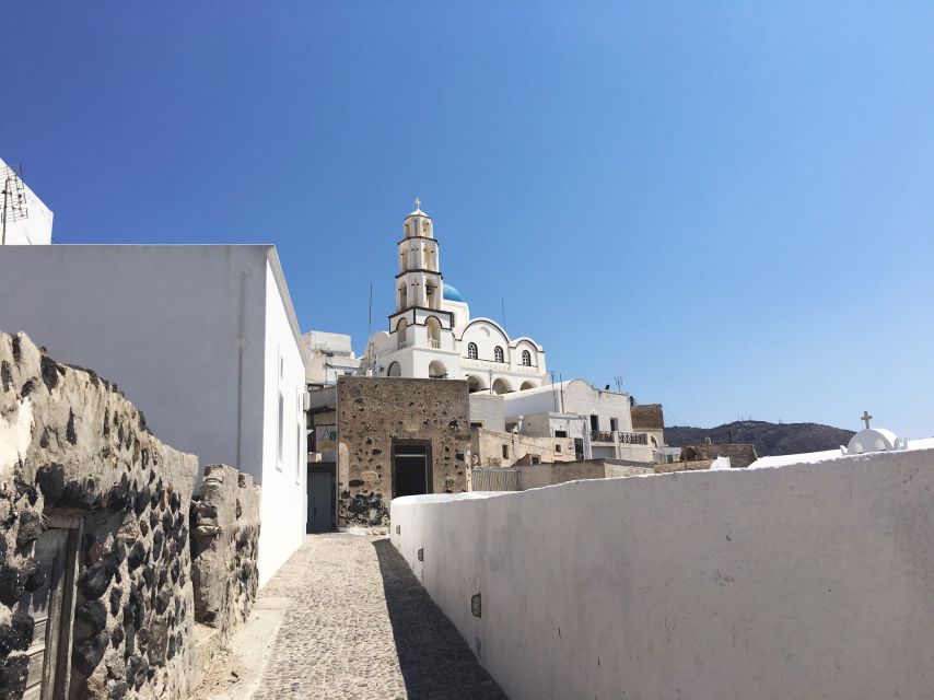 Santorini: Pyrgos, Winery & Oia - Key Points