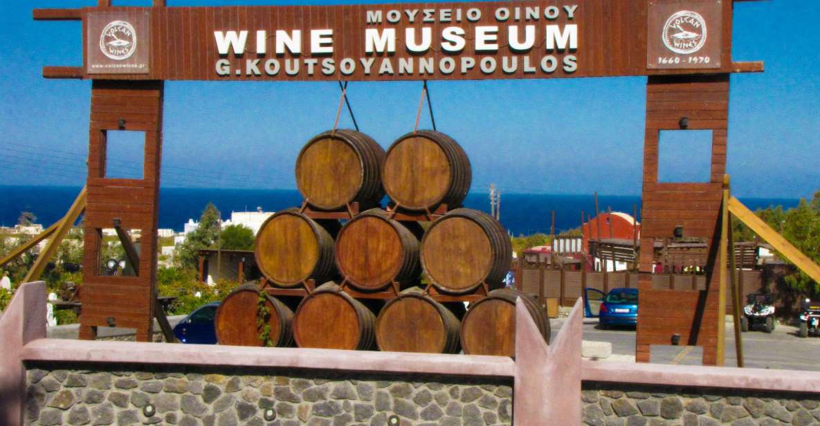 Santorini Visit Cave Wine Museum and Wine Tasting - Key Points