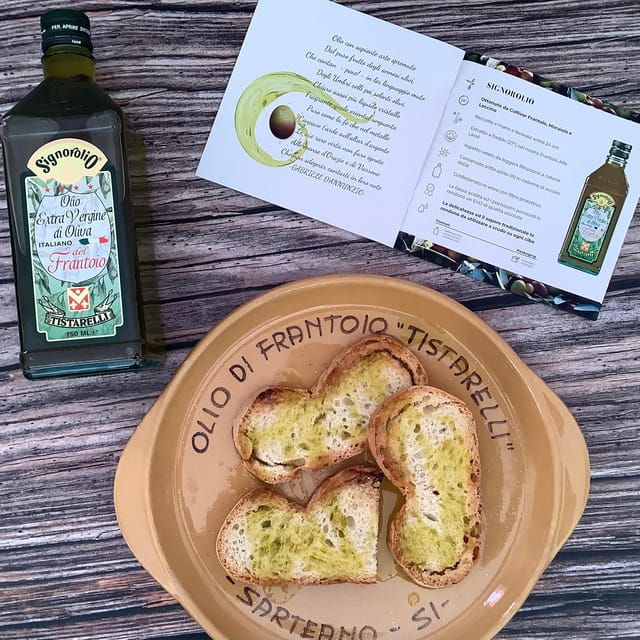 Sarteano: Tasting of Oils and Bruschetta - Key Points