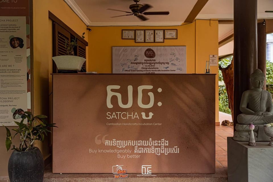 Satcha: Workshop Tour Guide With Pickup/Dropoff Incl. Lunch - Good To Know