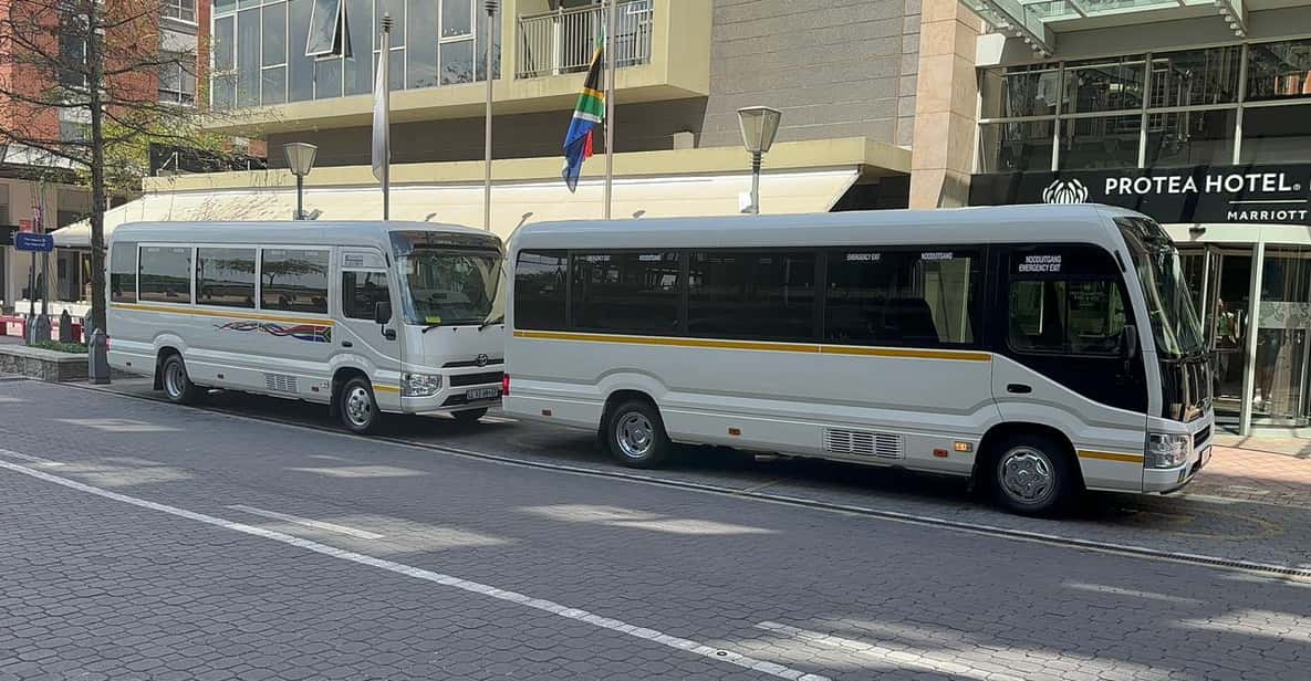 Seamless Airport Shuttle: OR Tambo to Melrose Arch - Good To Know