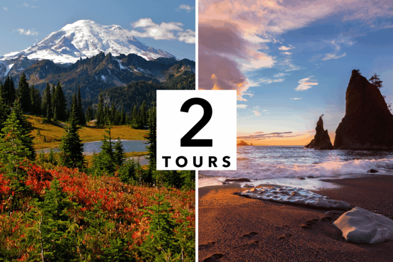 Seattle: Mount Rainier and Olympic Park Audio Guide Bundle - Key Points