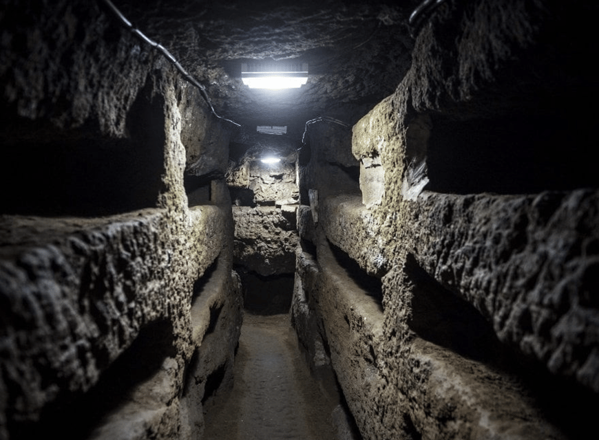 Secrets Beneath Rome: Capuchin Crypt and Catacombs Tour - Exploring the Catacombs